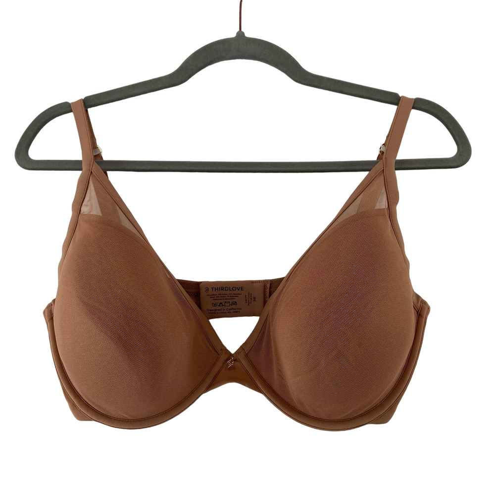 ThirdLove 24/7 Classic Contour Plunge Bra 34F